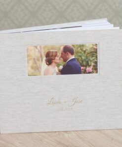 Álbum boda con ventana