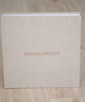 Caja lazo boda + grabado láser