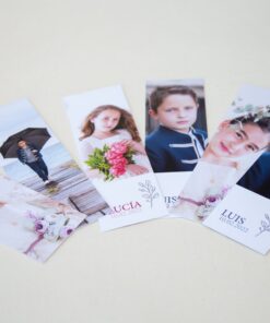 Marcapáginas papel fotográfico 800 grs( Pack de 2 undes)