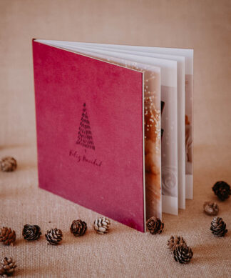 Libreto velvet +  Grabado láser