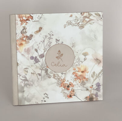 Álbum analógico + etiqueta láser