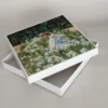 Caja blanca o kraft troquelada+ foto (para álbum 25x25,30x30)